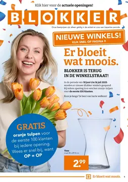 Blokker folder voorblad