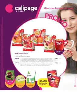Calipage couverture de brochure