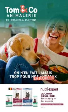 Tom & Co couverture de brochure