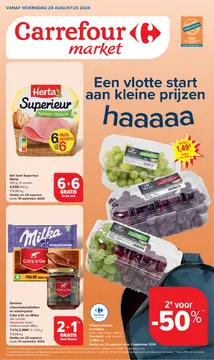 Carrefour Market folder voorblad