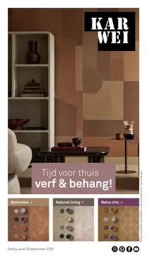 Karwei Woonspecial Wand folder voorblad