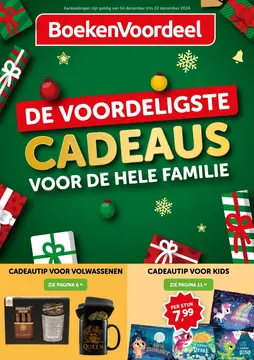 BoekenVoordeel folder voorblad