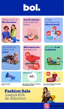 Bol.com couverture de brochure