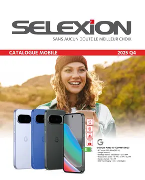Selexion couverture de brochure