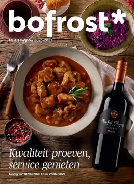 Bofrost folder voorblad