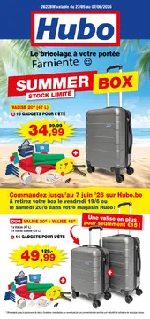 Hubo couverture de brochure