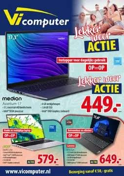 Vi-computer folder voorblad