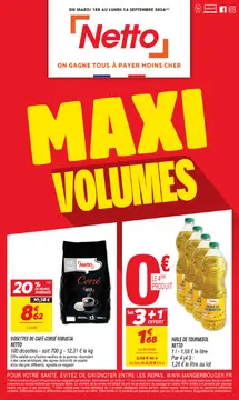 Netto couverture de brochure