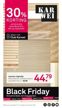 Karwei folder voorblad