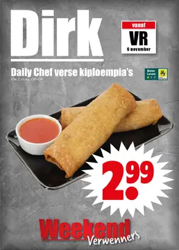 Dirk weekendverwenners folder voorblad