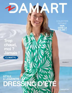 Damart couverture de brochure