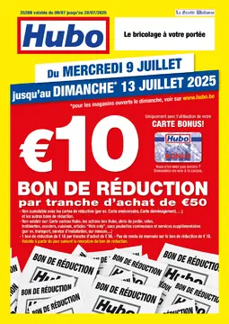 Hubo couverture de brochure