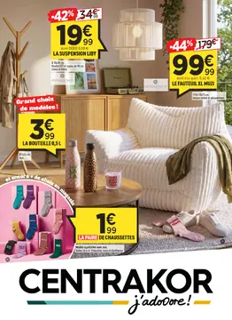 Centrakor couverture de brochure