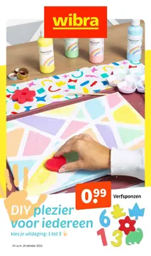 Wibra folder voorblad