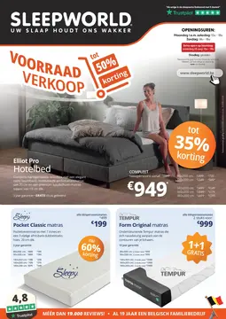 Sleepworld folder voorblad