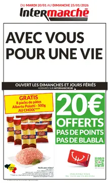 Intermarché couverture de brochure