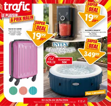 Trafic couverture de brochure