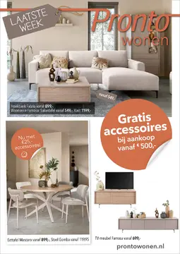 Pronto Wonen folder voorblad