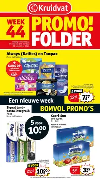 Kruidvat folder voorblad