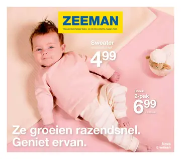 Zeeman folder voorblad