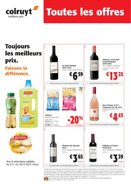 Colruyt couverture de brochure