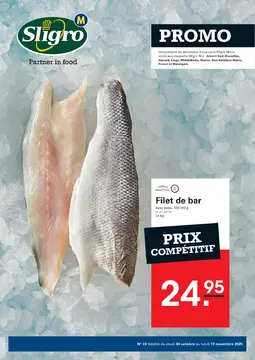 Sligro-M couverture de brochure