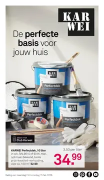 Karwei folder voorblad