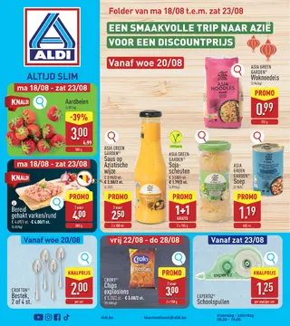 ALDI folder voorblad