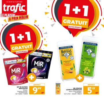 Trafic couverture de brochure