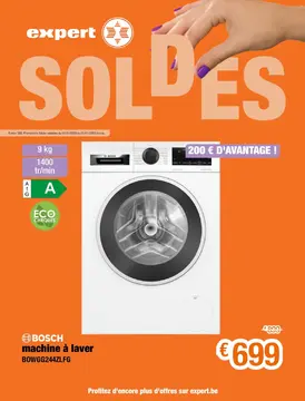 Expert couverture de brochure