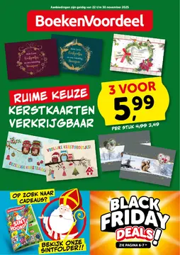 BoekenVoordeel folder voorblad