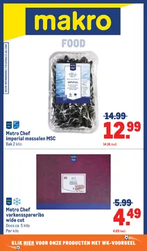 Makro folder voorblad