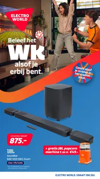Electro World folder voorblad