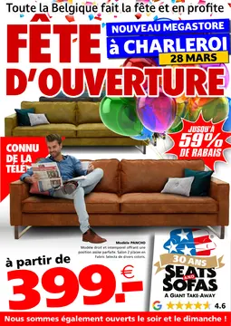 Seats and Sofas couverture de brochure
