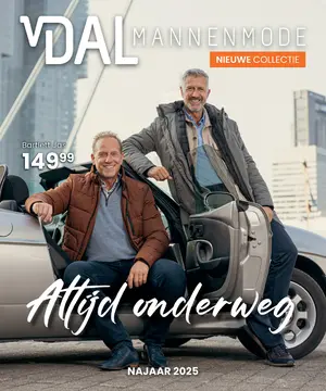 Van Dal mannenmode folder voorblad