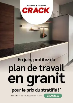 Meubles & Cuisines Crack couverture de brochure
