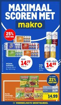 Makro folder voorblad