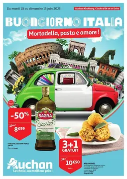 Auchan couverture de brochure