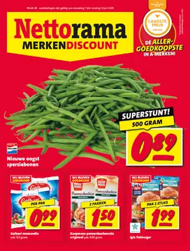 Nettorama folder voorblad