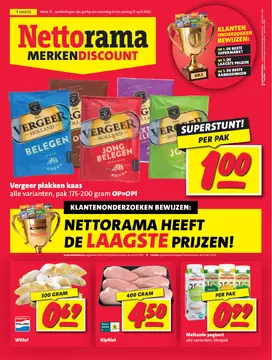 Nettorama folder voorblad