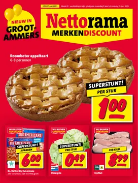 Nettorama folder voorblad