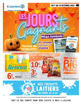 E.Leclerc couverture de brochure