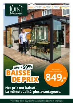 Tuinmaximaal couverture de brochure