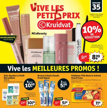 Kruidvat couverture de brochure