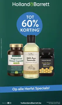 Holland & Barrett folder voorblad