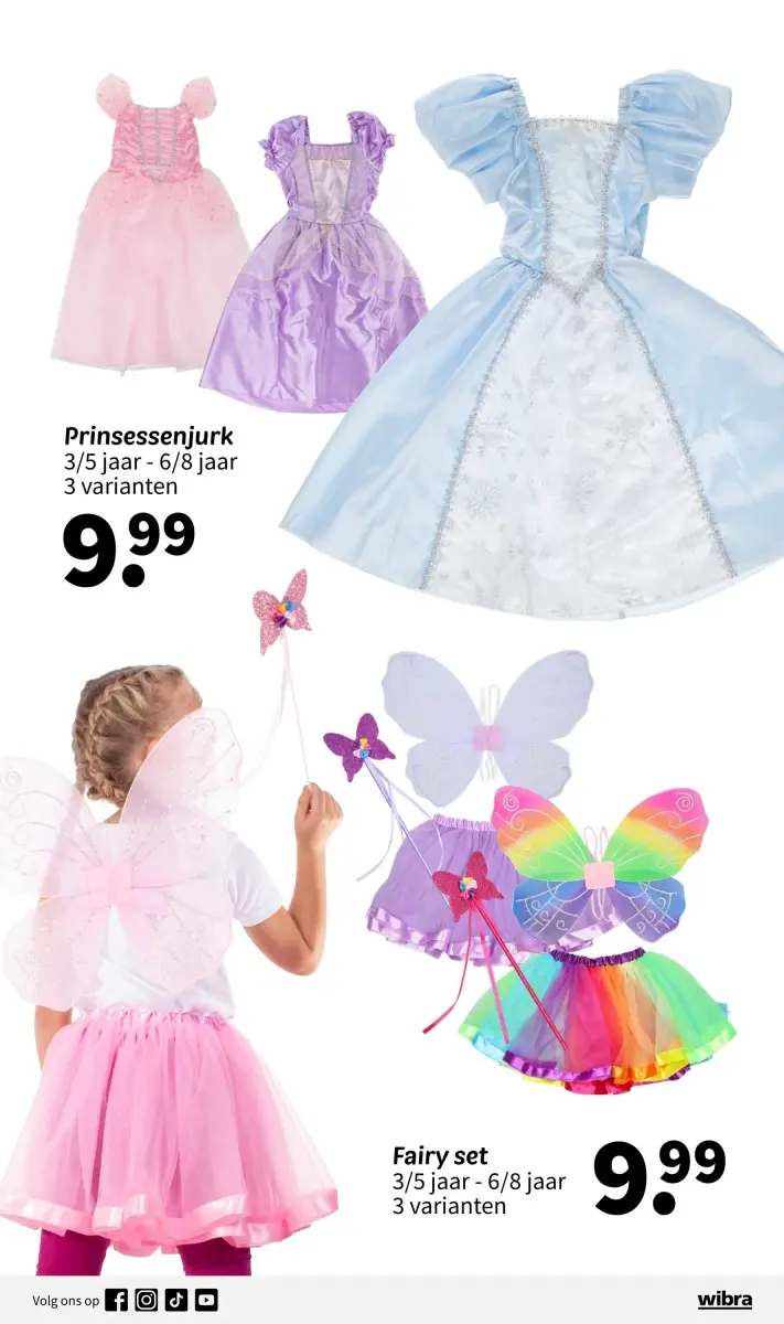 Prinsessenjurk best sale kind wibra