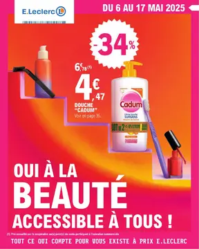 E.Leclerc couverture de brochure