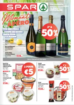 SPAR couverture de brochure
