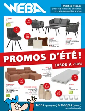 WEBA couverture de brochure
