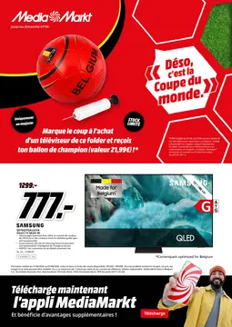 MediaMarkt couverture de brochure